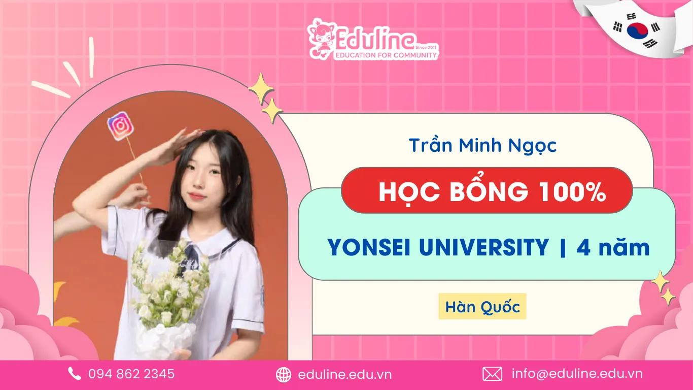 BƯỚC NGOẶT TUỔI 18: CÔ GÁI HẢI PHÒNG GIÀNH HỌC BỔNG 100% YONSEI UNIVERSITY